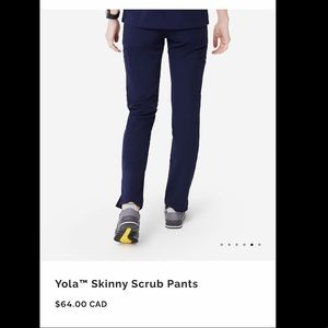 Navy blue figs pants